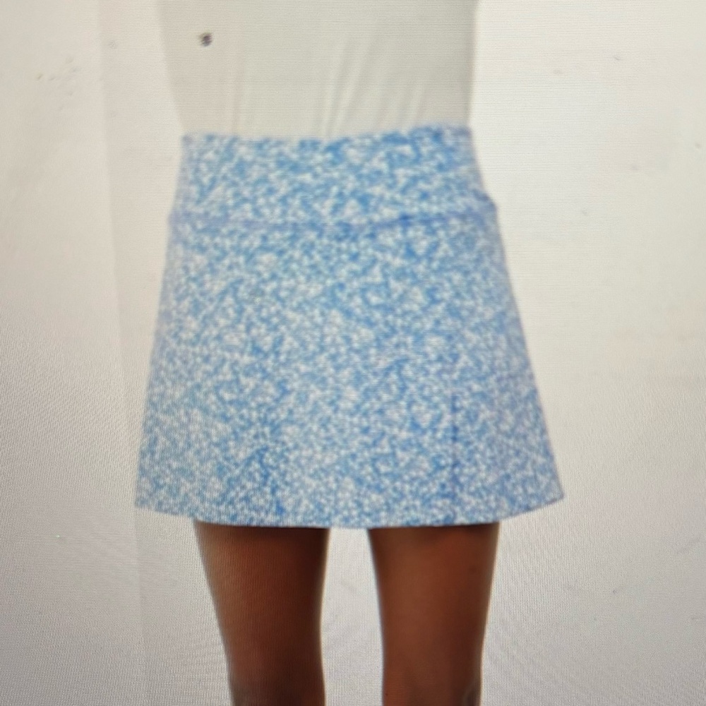 Floral Blue Women's Skirt